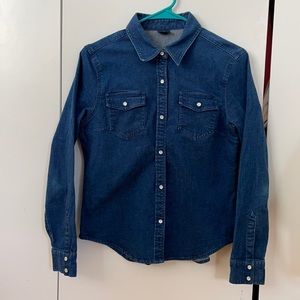Uniqlo Jean blouse from Japan